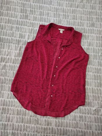 Blouse chemisier chemise sans manches H&M taille 38