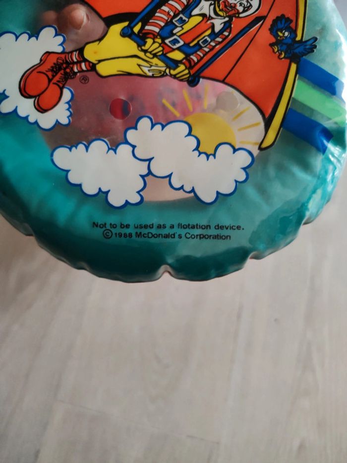 Jouet McDonald's gonflable - photo numéro 4