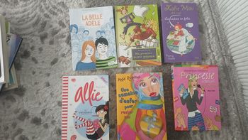 Lot de 6 livres ado