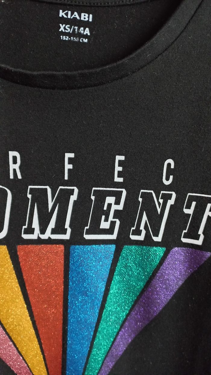 Tee shirt fille 14 ans Kiabi - photo numéro 2