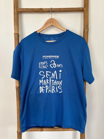 t-shirt anniversaire 20 ans semi marathon de Paris 2012