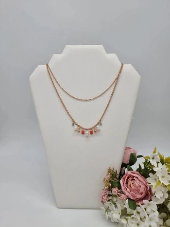 La fée Maraboutée Collier multi rang pampilles