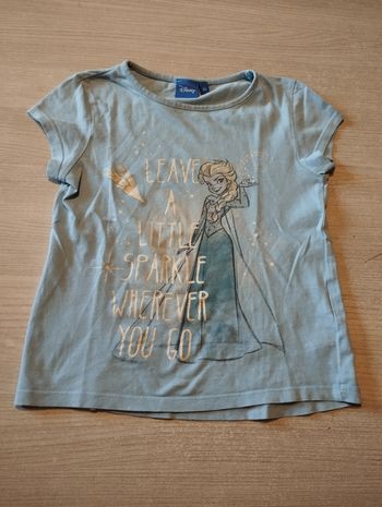 Tee shirt la reine des neiges