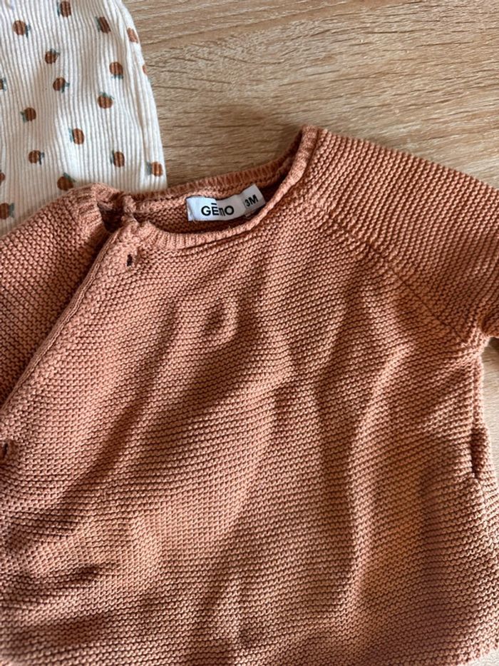 Tenue complète 3 mois bébé fille - photo numéro 2