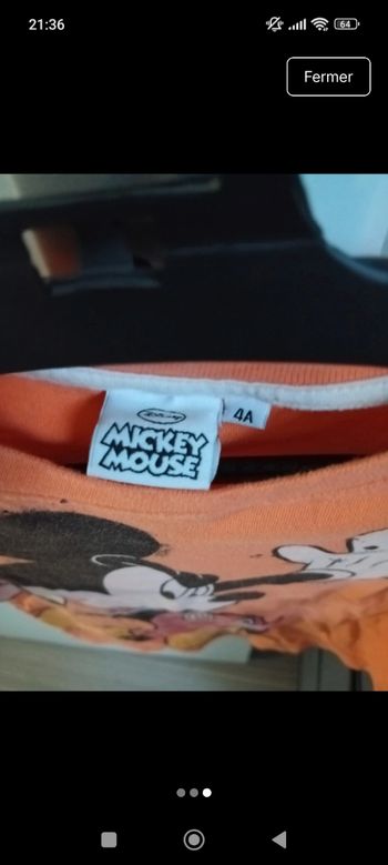 Tee shirt manche courte 