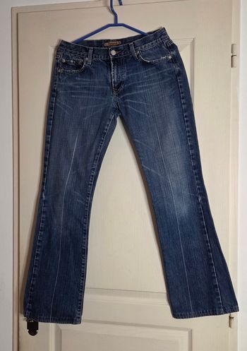 Jean bootcut Acquaverde 29 – coupe flare tendance – denim bleu authentique – très bon état
