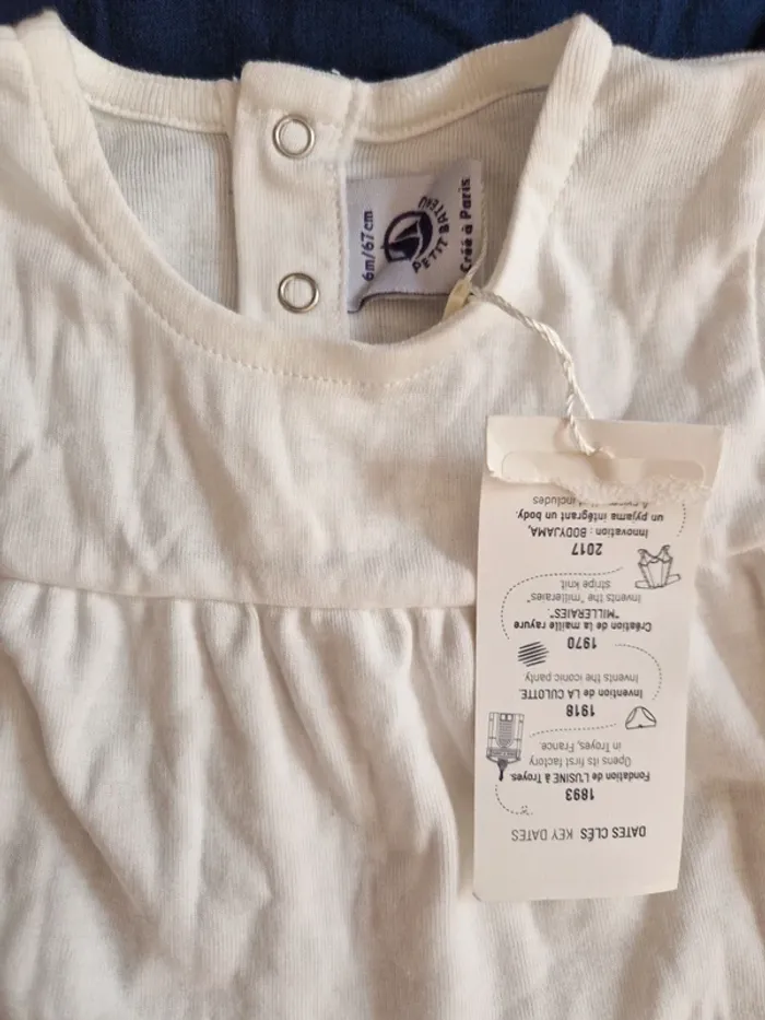 Ensemble Petit Bateau - 6 mois/ 67 cm - photo numéro 3