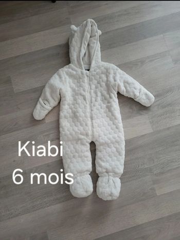 Combinaison "Kiabi" 6mois