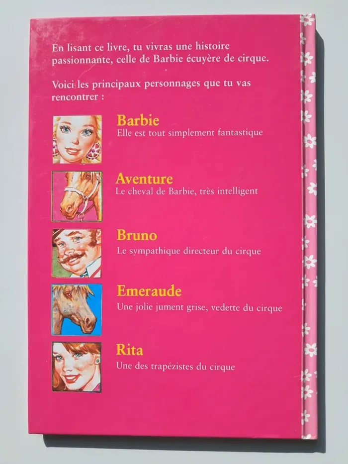 Livre Barbie écuyère de cirque - photo numéro 4