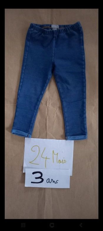 Pantalon (jegging) 24-36 mois