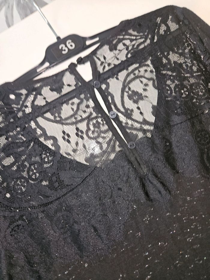Tee-shirt à dentelle kaporal - photo numéro 4
