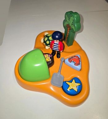 123 playmobil île pirate 9119 complète