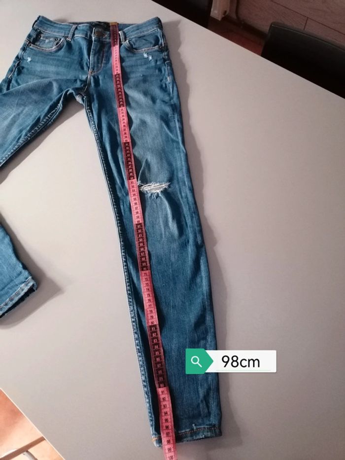 Jeans bershka Denim Eur36 mex 26 femme ado - photo numéro 9