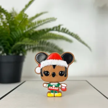 Figurine Funko Pocket Pop Mickey Noël (Calendrier de l’Avent Disney 2022)