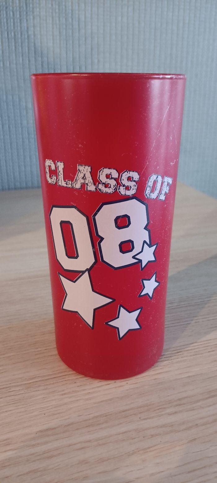 1 verre high school musical rouge - photo numéro 2