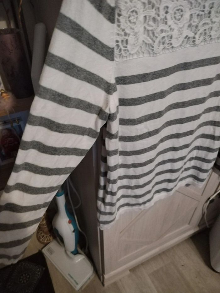 Pull avec macramé - photo numéro 5