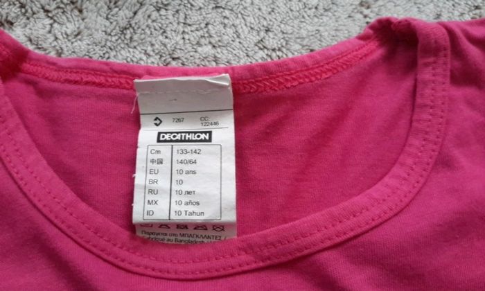 Tee-shirt 10 ans Decathlon - photo numéro 3