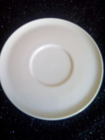 petite assiette blanche * prix 3e * kiki60230