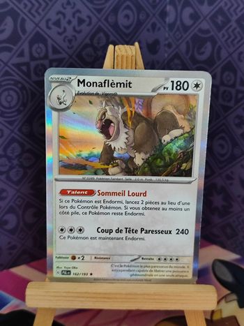 Monaflèmit holo rare 162/193 évolutions à Paldea