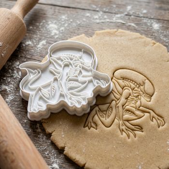 Emporte-pièce Alien Xenomorph pour Biscuits et Sablés - Découpoir Pâtisserie