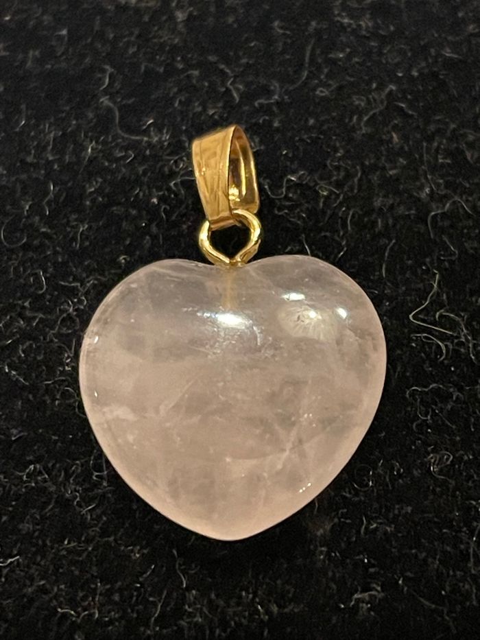 Pendentif pierre naturelle quartz rose - photo numéro 2