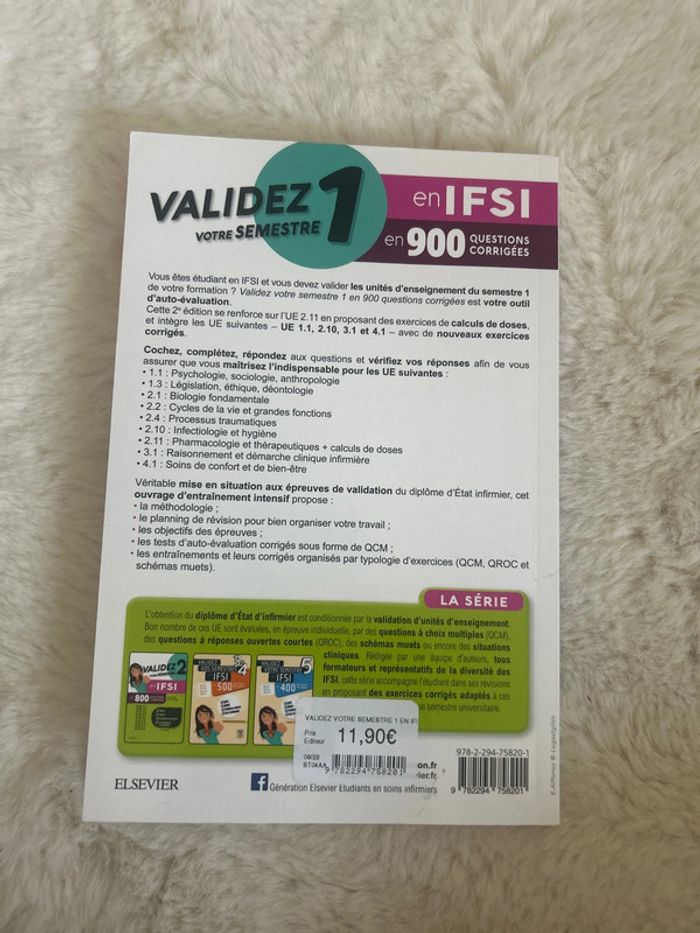 Livre « validez votre semestre 1 en IFSI » - photo numéro 4