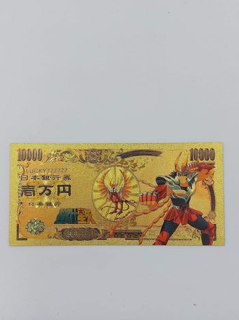 Billet de collection Chevaliers du Zodiaque J0718