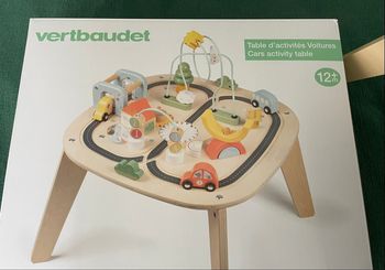 Table d'activités Voitures