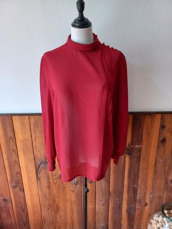 Blouse bordeaux