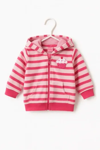 Veste à capuche rayée - Carter’s - 6 mois