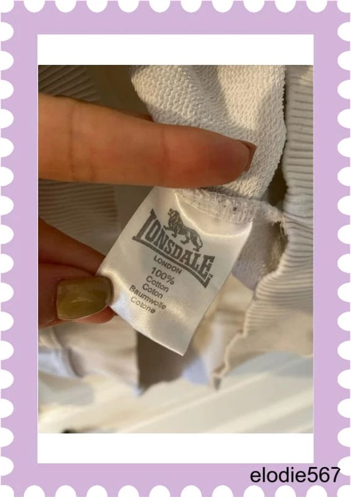 Sweat à capuche lonsdale - photo numéro 4