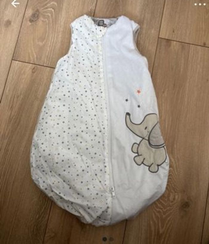 Gigoteuse sans manches éléphant