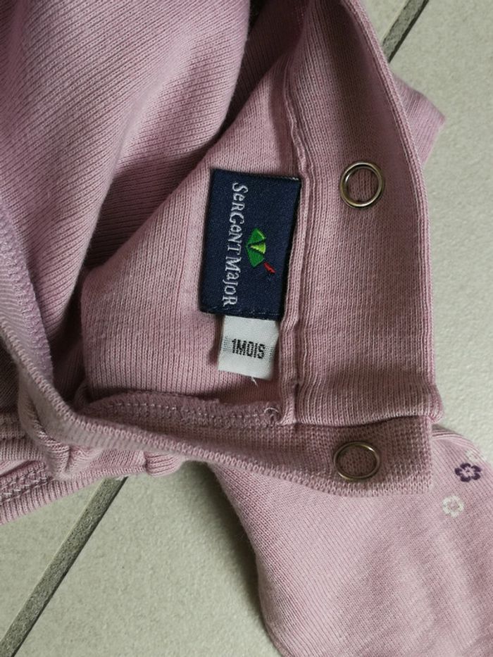 Lot de 3 bodies ML hiver Sgmj 1 mois - photo numéro 5