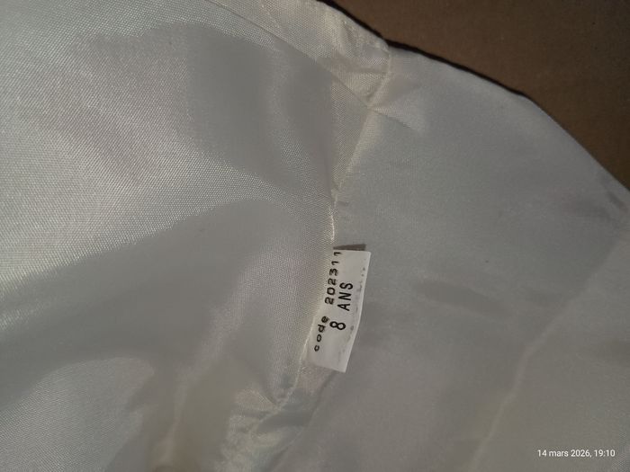 Boléro pour tenue de cérémonie t. 8 ans - photo numéro 5