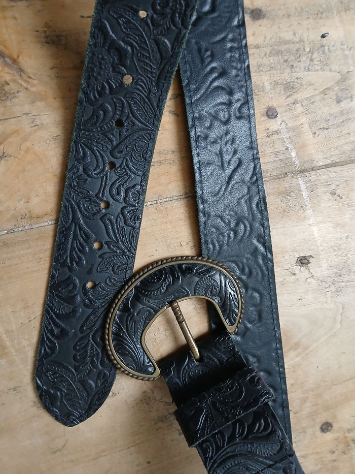Ceinture cuir 85-90cm - photo numéro 2