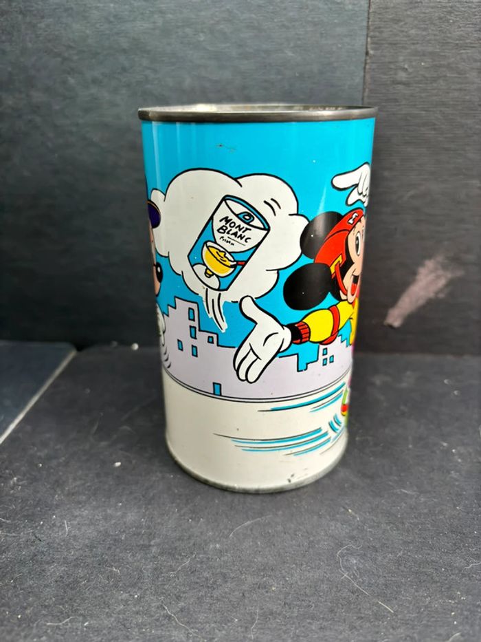 Boîte en métal Disney vintage Mickey, mont blanc - photo numéro 4