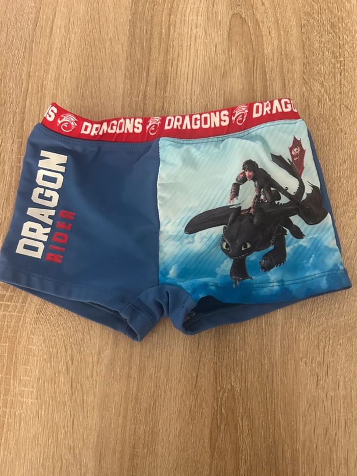 Boxer Maillot de bain 4 ans dragons