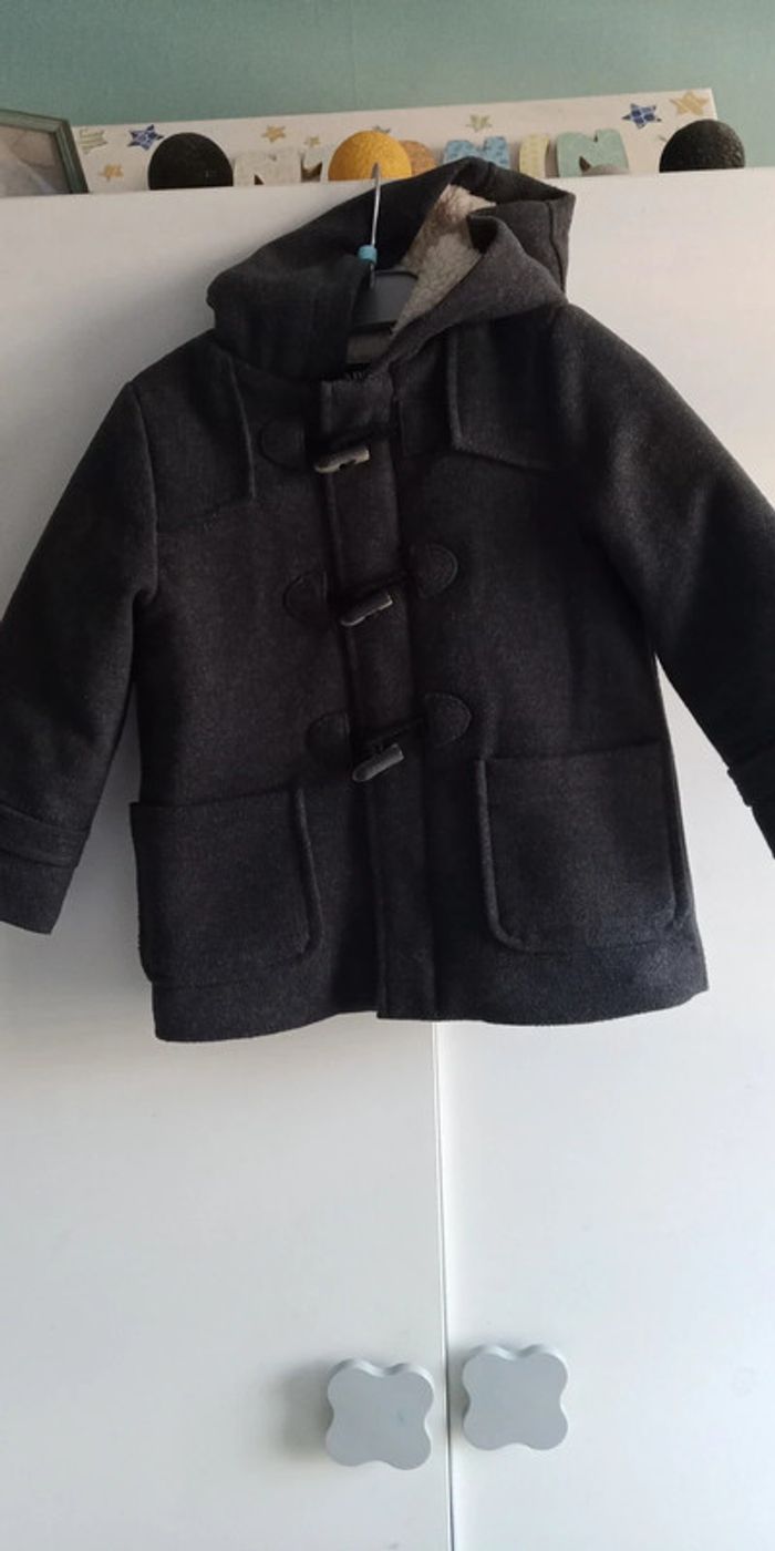 Manteau d'hiver garçon gris