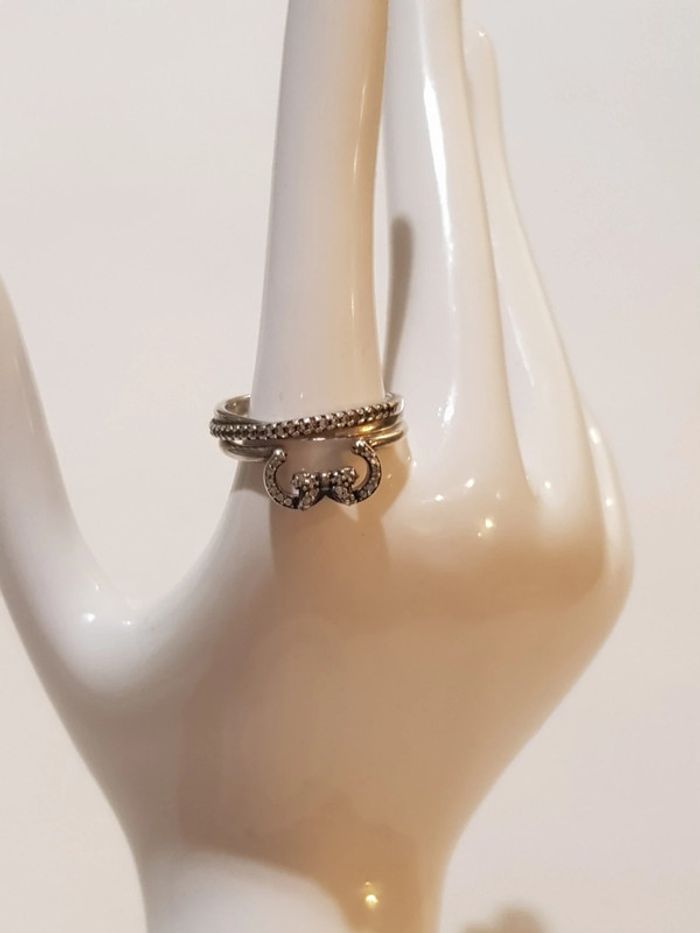 2 bague en argent 925 Pandora