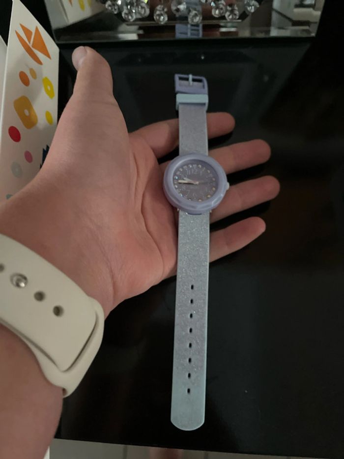 Montre violette flik, flak - photo numéro 4