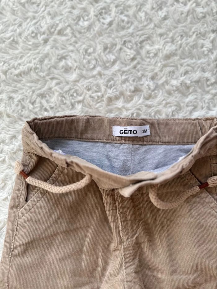 Pantalon en velours 3 mois - photo numéro 4