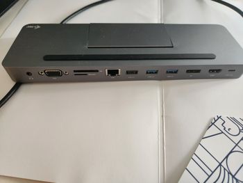 Station d’accueil i-tec USB-C 3xLCD Dock – PD 85W – Métal – Ultra-Slim