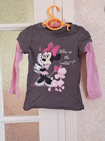 Tee-shirt Minnie Mouse 4 ans