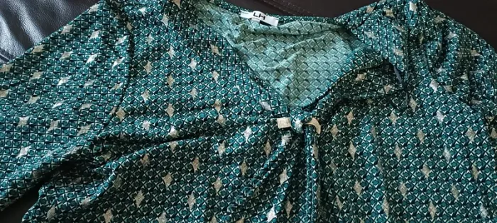 Haut vert LH M cravate - photo numéro 2