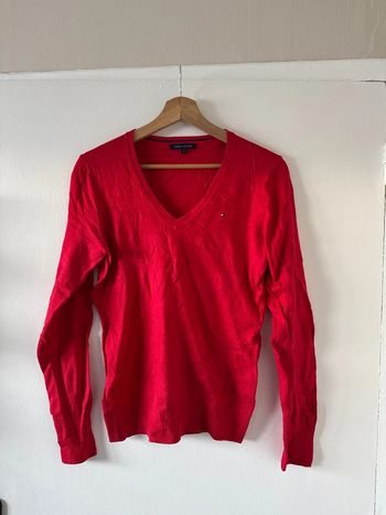 Pull Col V femme Tommy Hilfiger S