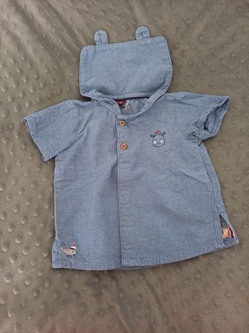 Chemise sergent major 9 mois