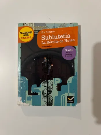 Livre Sublutetia, La révolte de Hutan