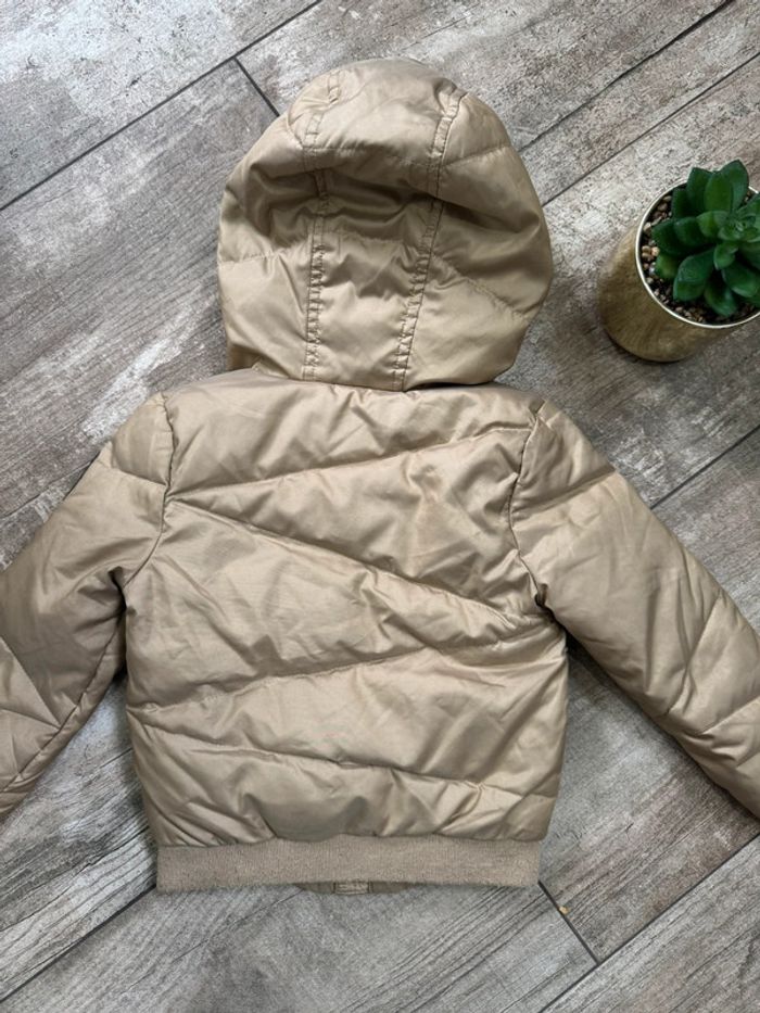 🌺Doudoune veste plumes et duvet capuche IKKS 24mois - photo numéro 5