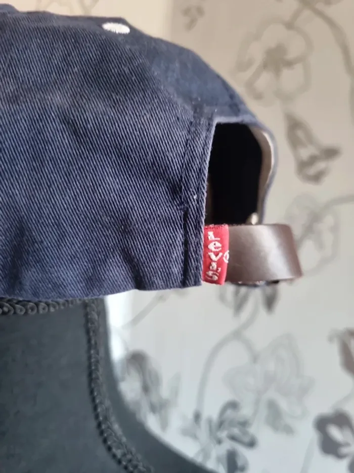 Casquette bleue Levis - photo numéro 2