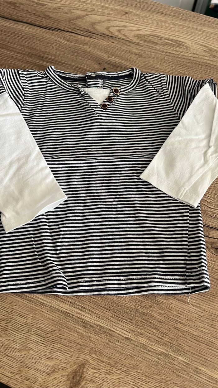 2 t-shirt manches longues - photo numéro 7